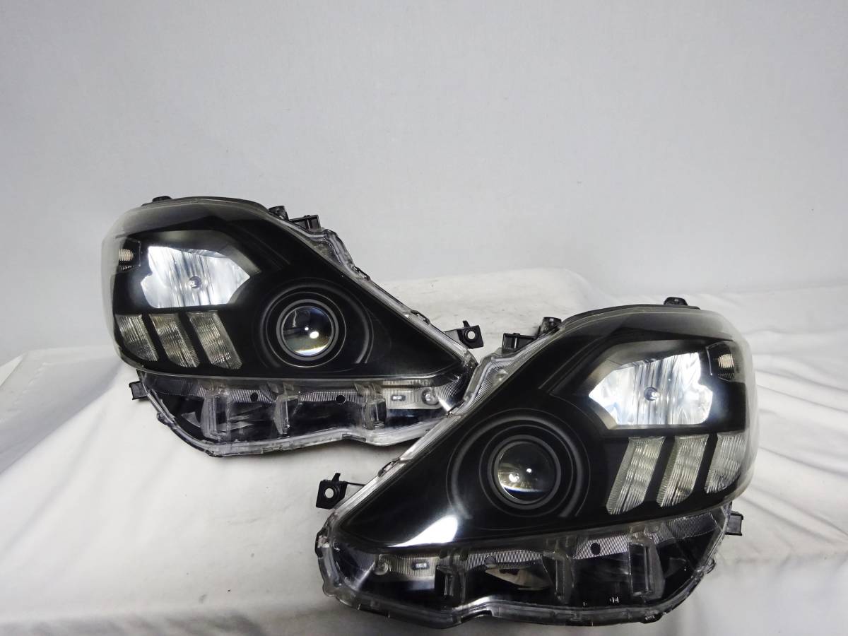 磨済 ブラック塗装 アルファード 20 純正 左右 HID キセノン ヘッド