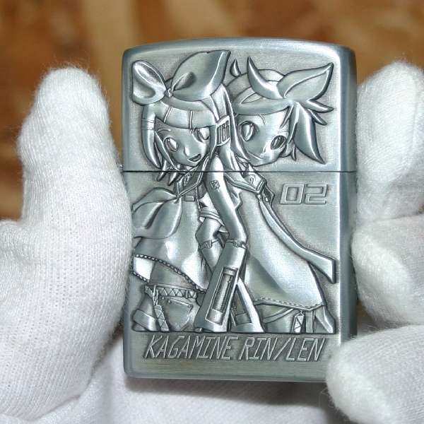 zippo zippo風立体オイルライター？ 鏡音リン 鏡音レン - タバコグッズ