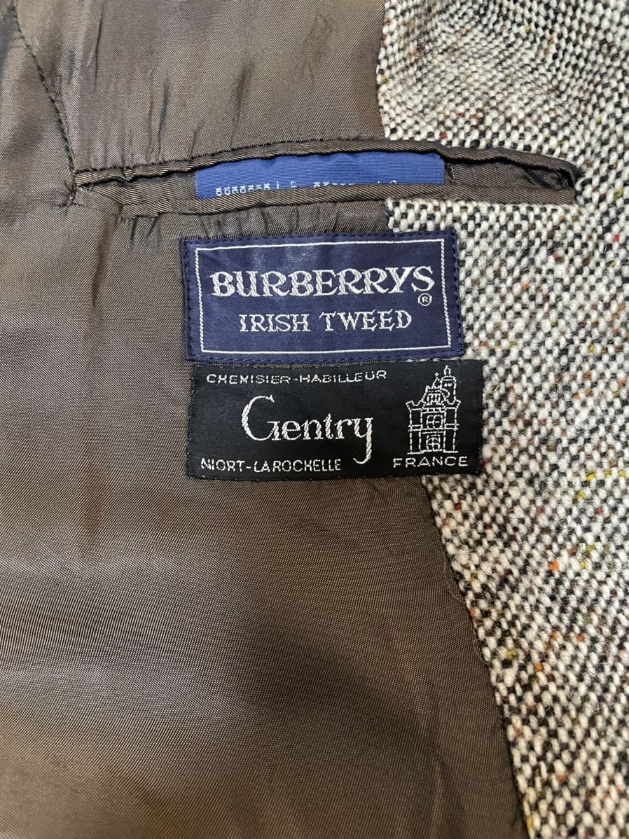 名作 希少 80年代 イギリス製 burberry バーバリー アイリッシュ