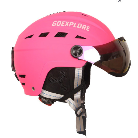 スキーヘルメット　大人子供　アウトドアスポーツライトヘルメット　スケートボードスノーボードヘルメット　子雪ギア　ｋ1571_画像10