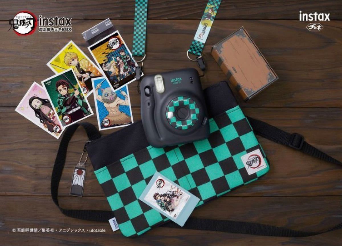 新品 未使用 鬼滅の刃 チェキ FUJIFILM 禰豆子 炭治郎 限定BOX 2個