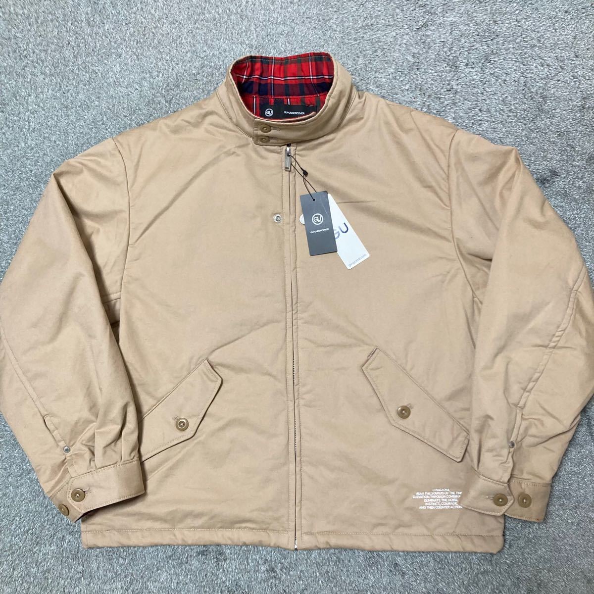 パデットツイルブルゾン GU×UNDERCOVER アンダーカバー M|Yahoo パデットツイルブルゾン GU×UNDERCOVER アンダーカバー M|Yahoo