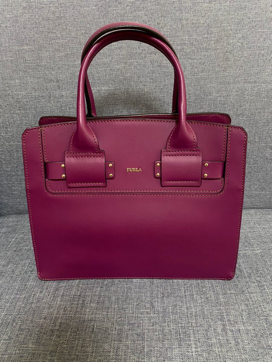 美品】フルラ トートバッグ 肩掛け ピンク レザー FURLA Yahoo!フリマ