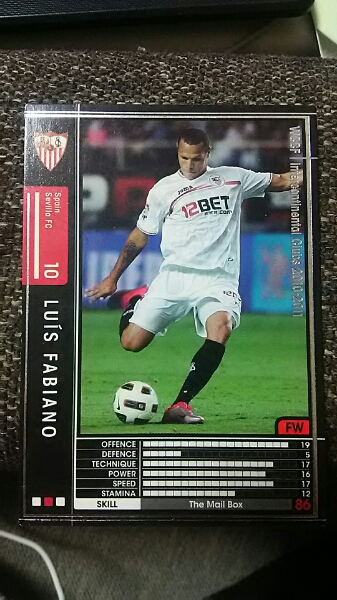 WCCF10‐11 黒 ルイス?ファビアーノ セビージャ