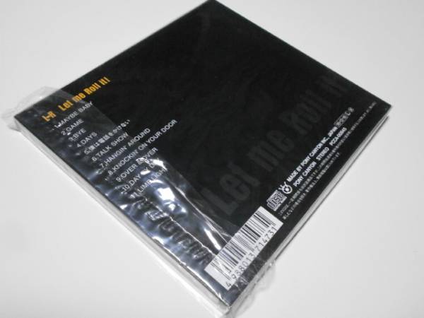 LIMITED EDITION 初回限定盤 L?R エルアール Let me Roll it! レットミーロールイット 黒沢健一 黒沢秀樹 木下裕晴 嶺川貴子