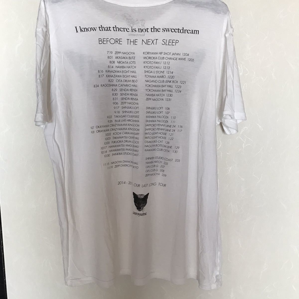 Dettagli dell'articolo 即決 黒夢 Tシャツ 猫 アンディ 清春 人 Dettagli dell'articolo 即決 黒夢 Tシャツ 猫 アンディ 清春 人