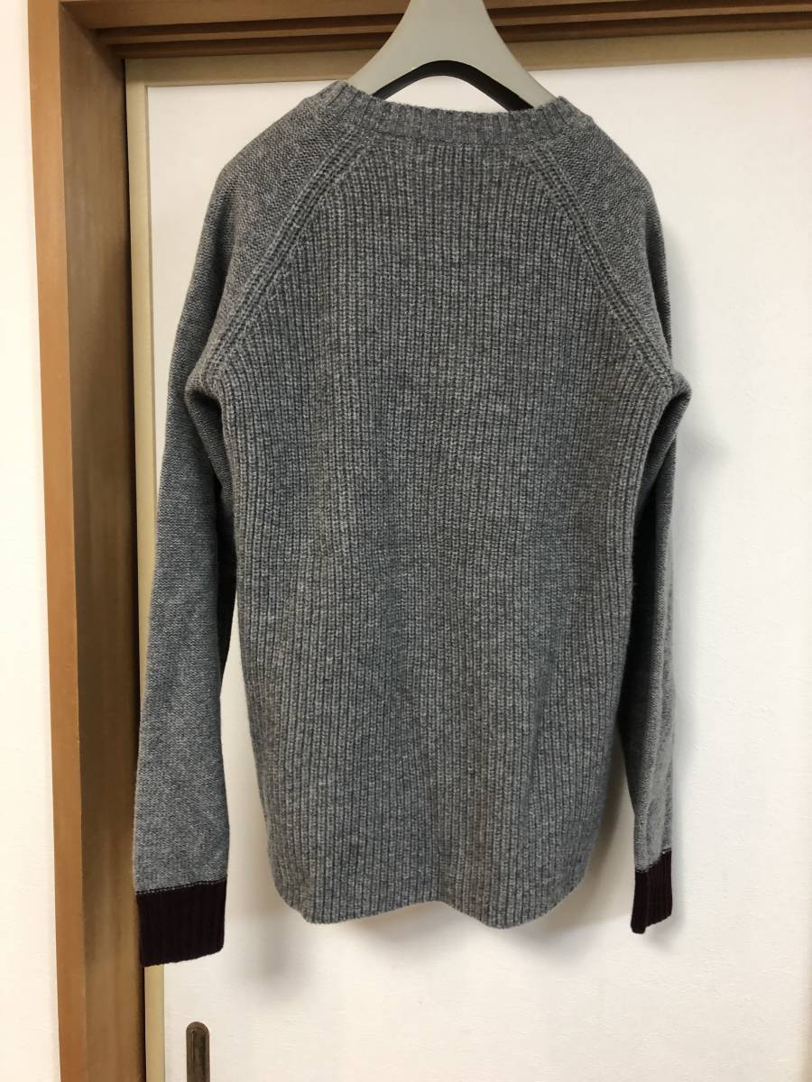 UNIQLO uu UNDERCOVER コラボ ローゲージVネックカーディガン L Gray 未使用タグ付き レア_画像7