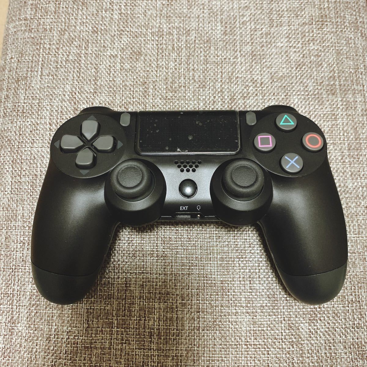 【新品未開封】PS4 DUALSHOCK4互換　コントローラー ブラック ジェットブラック SONY ワイヤレスコントローラ 
