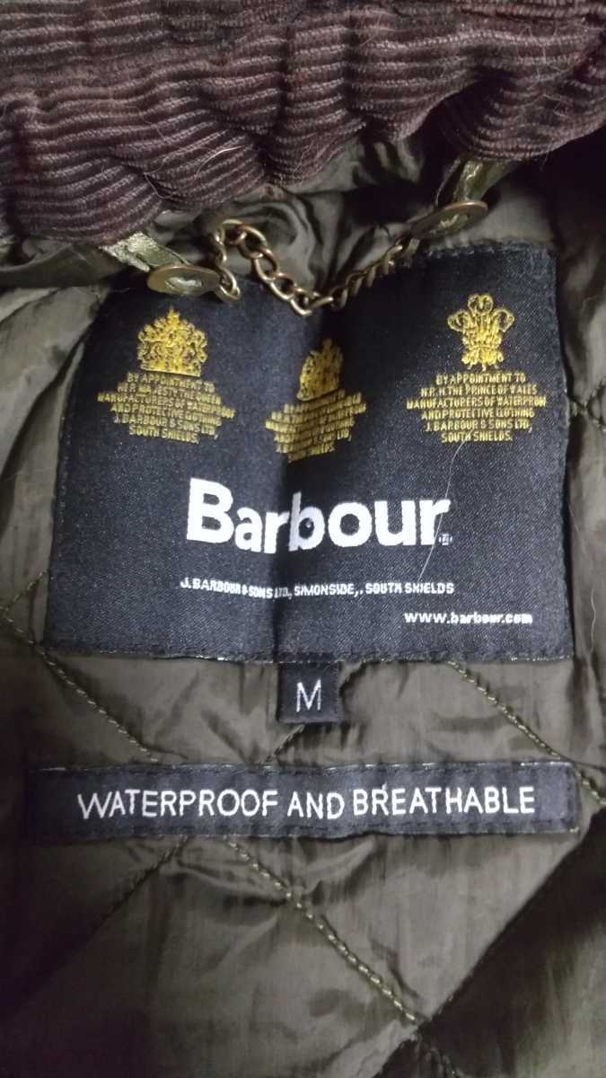 美品 barbour バブアー BEAUFORT ツイード ブルゾン グレンチェック柄 メンズM