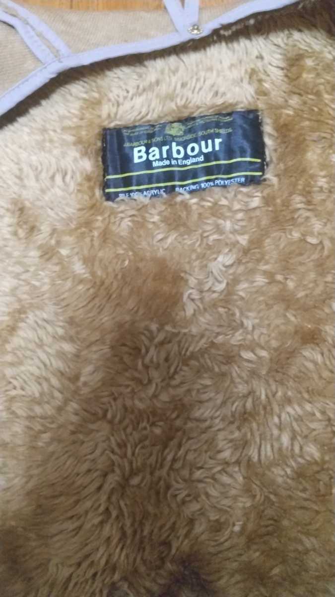 1クレスト barbour バブアー ライニング C40/102cm_画像1