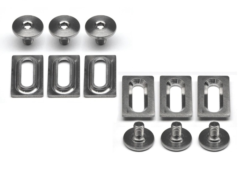 【ギフト】 シマノ j203】チタン製 SPD-SL ワッシャー クリート用ボルト ビンディングペダル