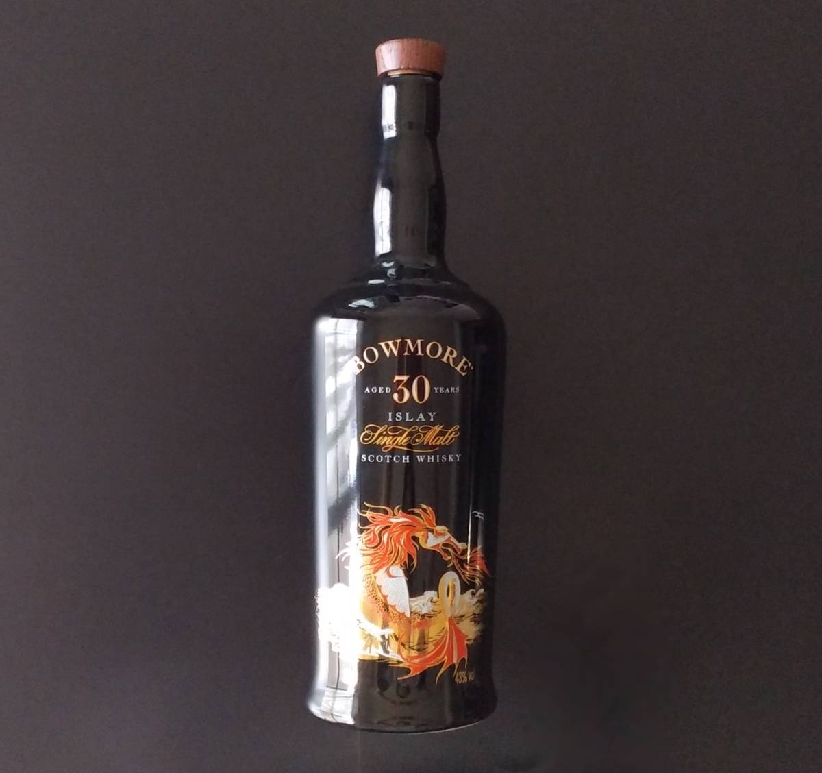 ◇極上美品!!◇BOWMORE ボウモア 30年 セラミック ドラゴン 陶器ボトル