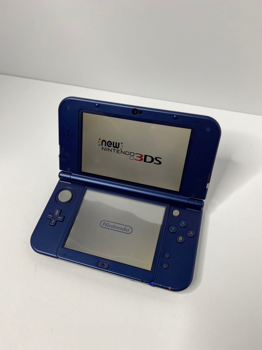 Newニンテンドー3DS LL メタリックブルー 充電器付き！