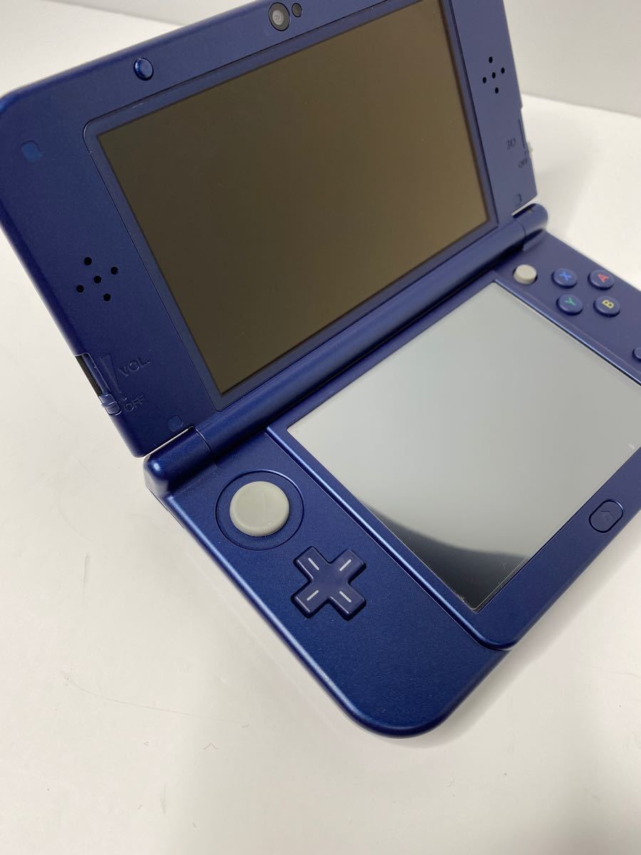 Newニンテンドー3DS LL メタリックブルー 充電器付き！