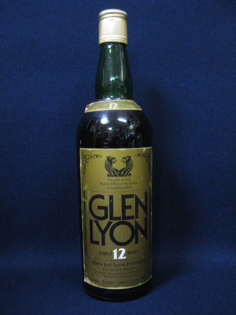 古酒《GLEN LYON/グレン リヨン》12年 旧ラベル 特級　750ml/43°_画像1