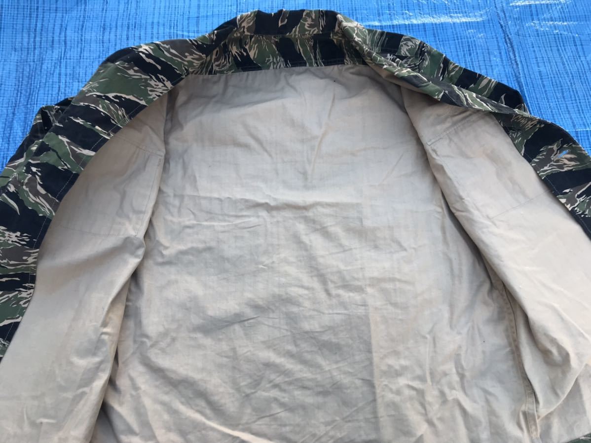 タイガーストライプ ジャケット ベトナム戦 BDU 迷彩 ビンテージ 米軍