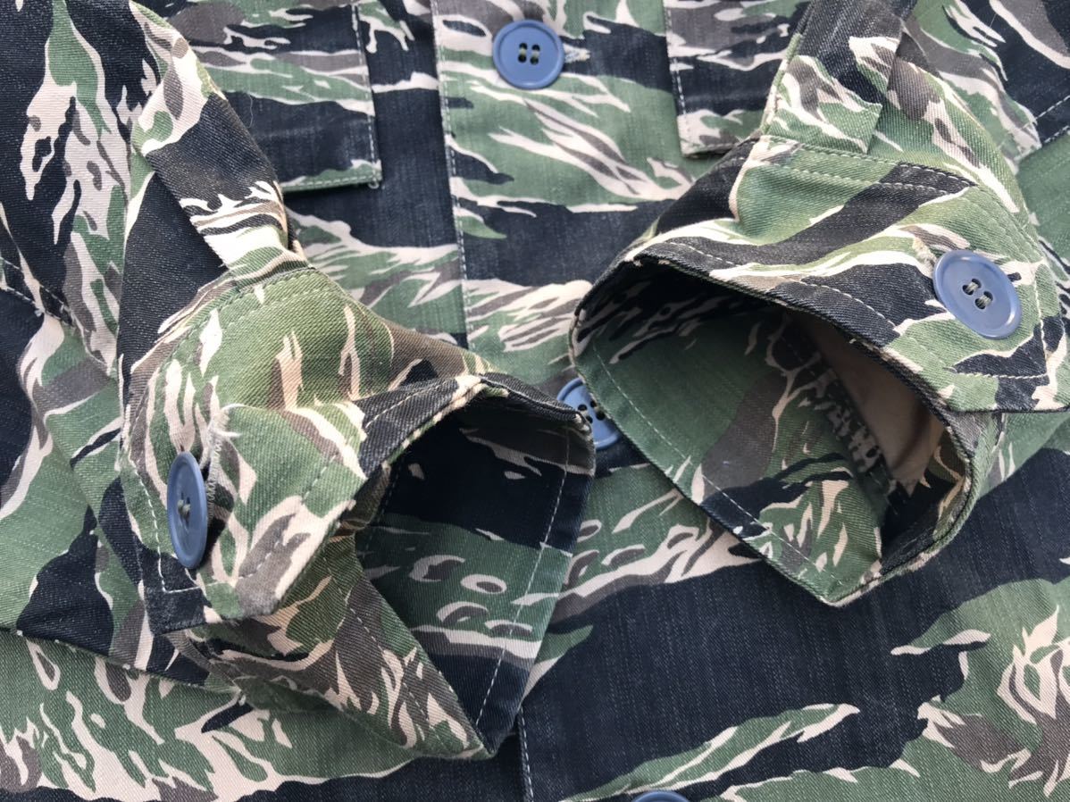 タイガーストライプ ジャケット ベトナム戦 BDU 迷彩 ビンテージ 米軍