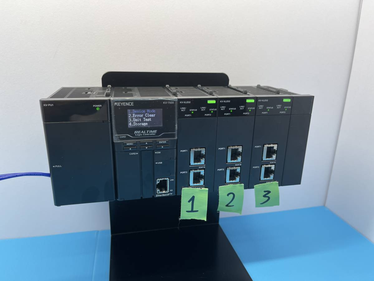 未開封品 KV-XLE02 KEYENCE 静寂 未開封品 KV-XLE02 KEYENCE 静寂