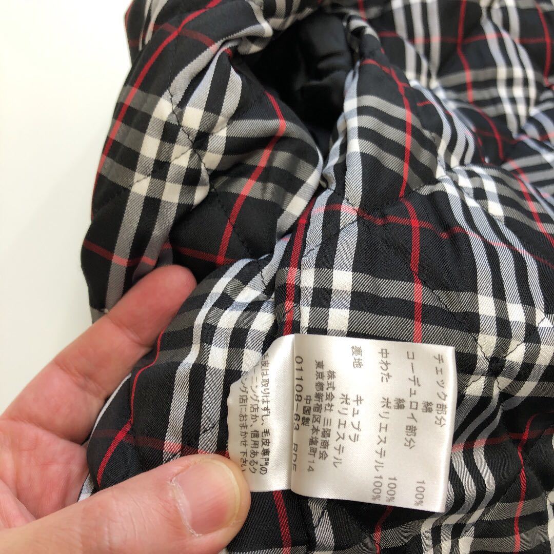 美品 BURBERRY BLACK LABEL カモフラ 中綿 ジャケット(M)_画像10