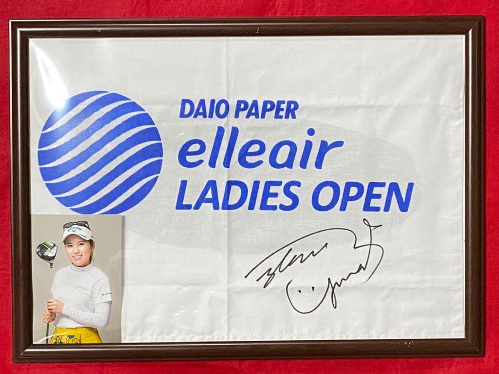 JLPGA 西村優菜 直筆サイン入りエリエールレディスオープン2021 大会