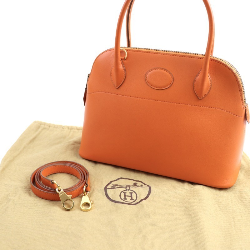 サービス 極美品 HERMES エルメス ボリード27 ヴォーシャモニー