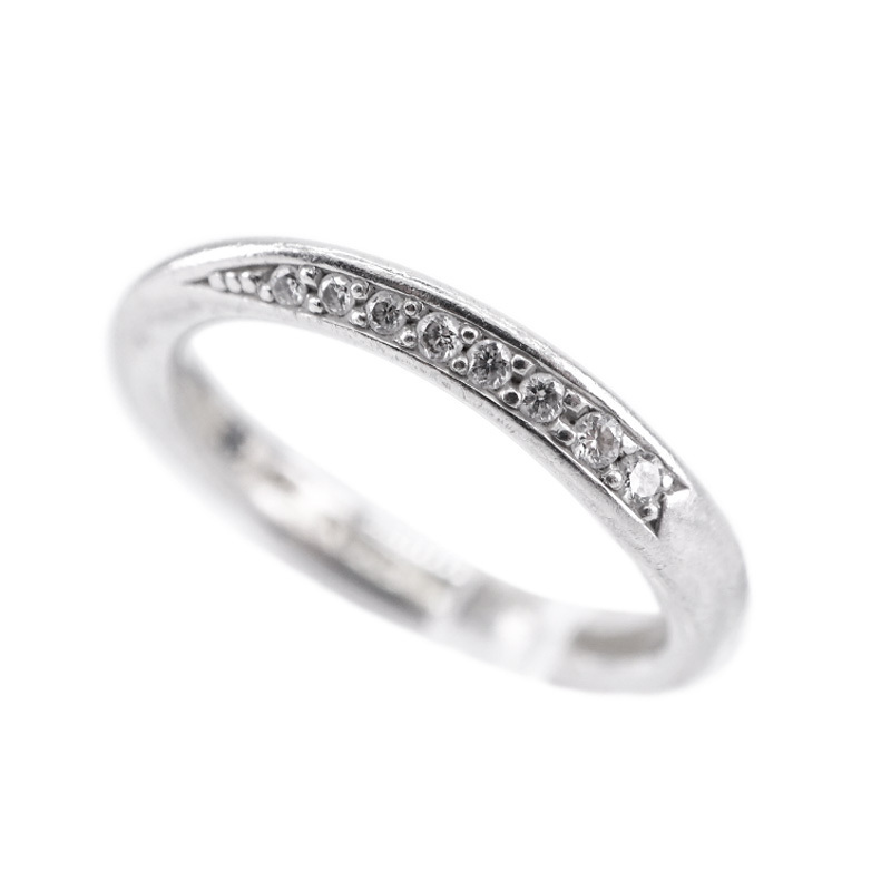 26618 ヨンドシー 最大70％オフ 4℃ 結婚指輪 光の道 マリッジリング ダイヤモンド 指輪 Pt950 内祝い ダイヤリング レディース リング 送料無料