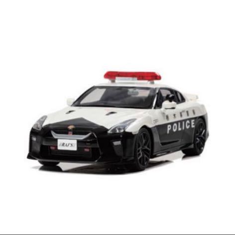新品 限定400台 RAI'S 1/18 日産 GT-R (R35) 2018 栃木県警察高速道路