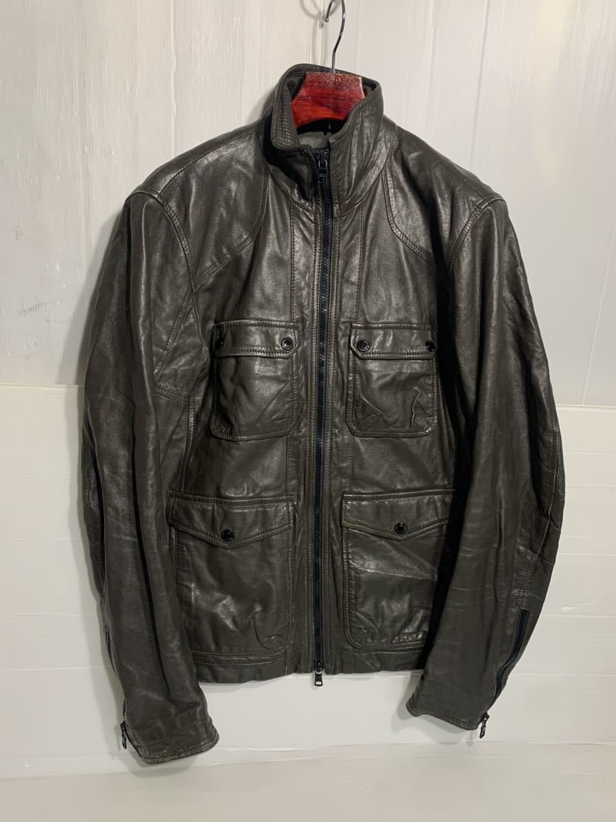 A|X ARMANI EXCHANGE アルマーニエクスチェンジ 国内正規 羊革