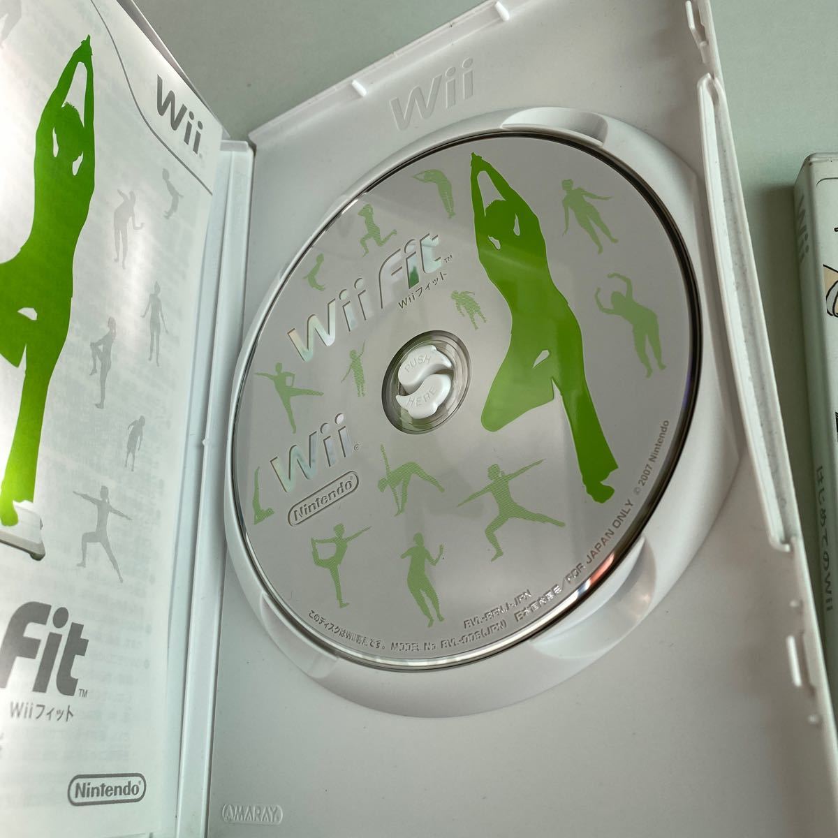 Wii はじめてのWii  Wii fit プラス　3本セット