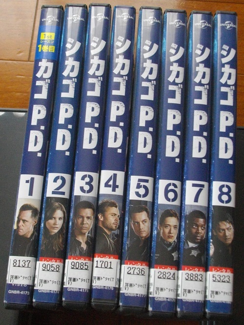 シカゴ P.D.　シーズン1～3　全32巻　DVD レンタル版 宅急便140サイズ ケース不要の場合ネコポス　　 同梱値引きあり _画像1