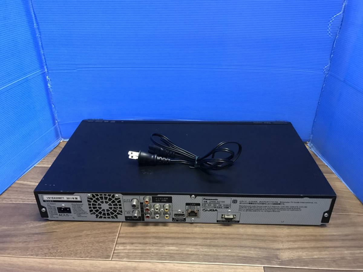  Panasonic digital broadcasting HDD/DVD recorder DMR-XE100 Junk B-2451
