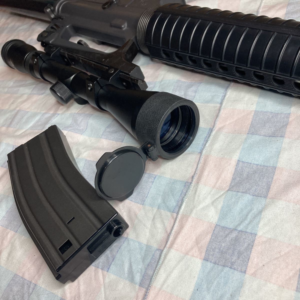 東京マルイ M16A2電動ガン+ノーマルマガジン+QDサイレンサー+ 東京マルイ M16A2電動ガン+ノーマルマガジン+QDサイレンサー+