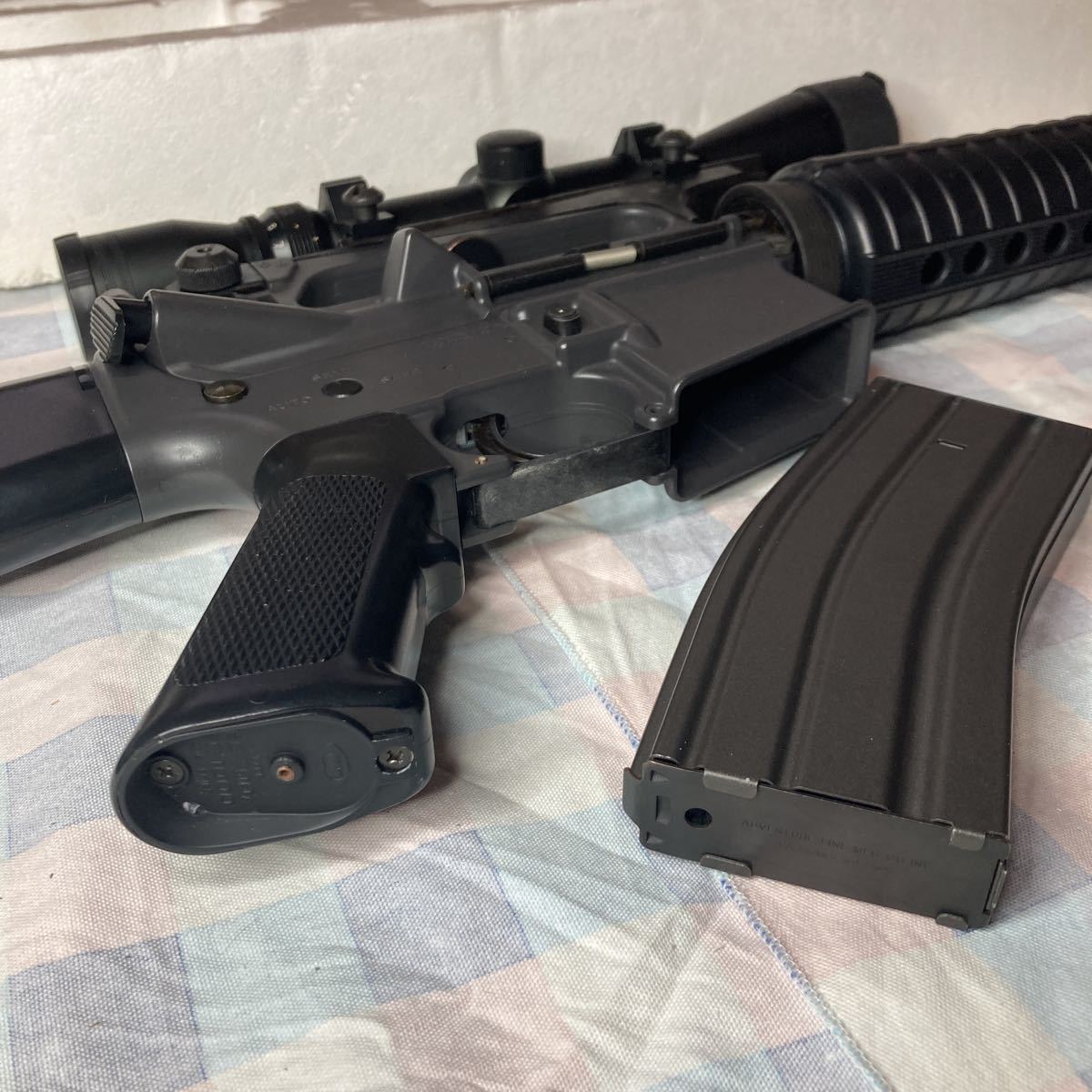 東京マルイ M16A2電動ガン+ノーマルマガジン+QDサイレンサー+ 東京マルイ M16A2電動ガン+ノーマルマガジン+QDサイレンサー+