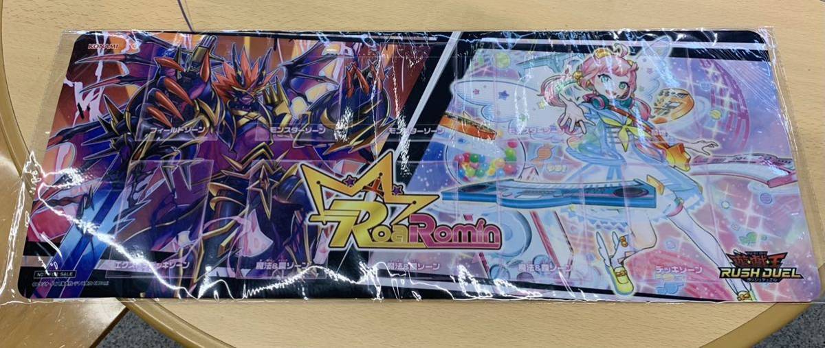 ロアロミン プレイマット 遊戯王ラッシュデュエル 未開封 プレマ ロアロミン プレイマット 遊戯王ラッシュデュエル 未開封 プレマ