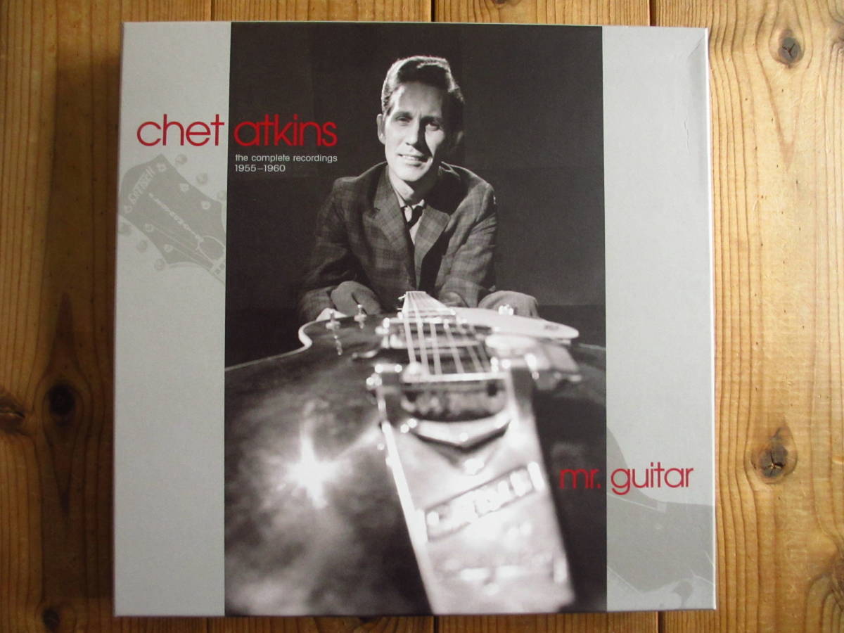 【サイズ交換ＯＫ】 Chet / チェットアトキンス / BOX 7枚組CD+豪華ハードカバー112ページBOOK付 Atkins 1955-1960 Recordings Complete The - Guitar Mr. / フォーク & カントリー