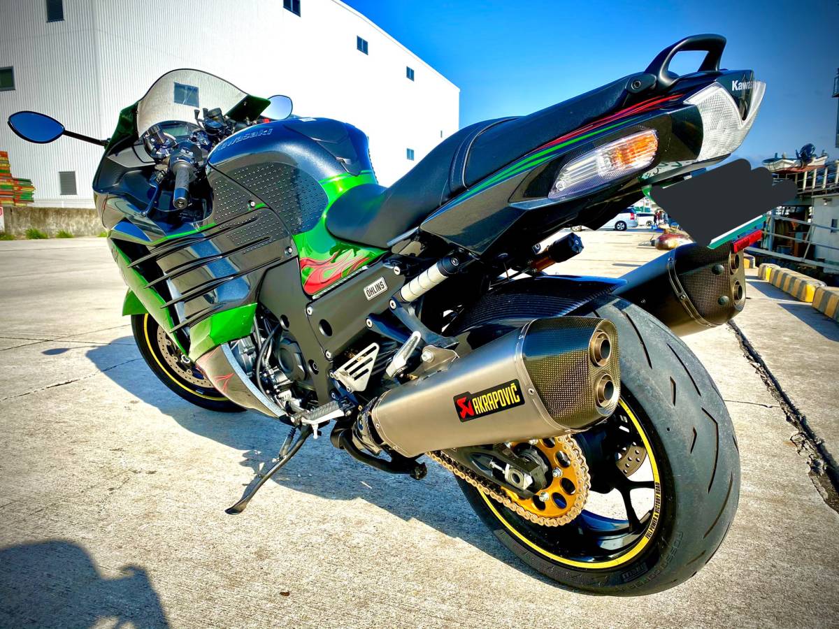 ZX-14R チタン製 アクラポビッチ フルパワー仕様 MAX馬力&MAX ZX-14R チタン製 アクラポビッチ フルパワー仕様 MAX馬力&MAX