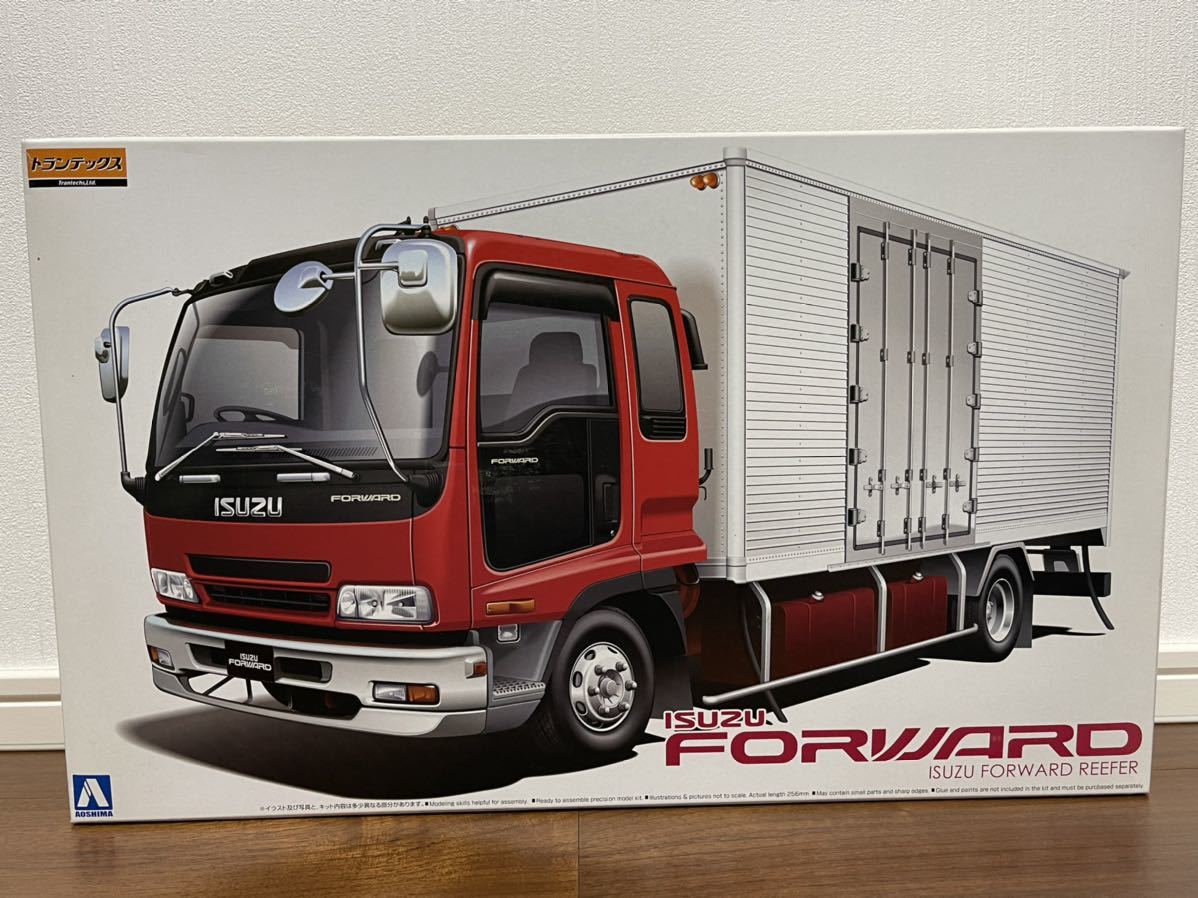 アオシマ Middle Freight いすゞ フォワード 冷凍車 342最終型 1 32 No 4 デコトラ 希少 入手困難 ミドルフレイトシリーズ 21最新作