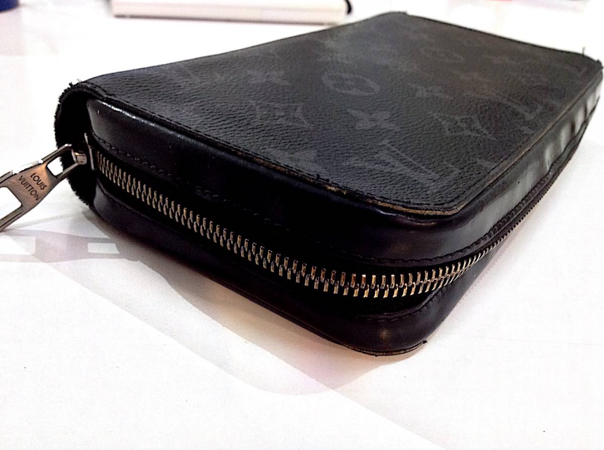 LOUIS VUITTON ルイ ヴィトン モノグラム エクリプス ジッピー XL