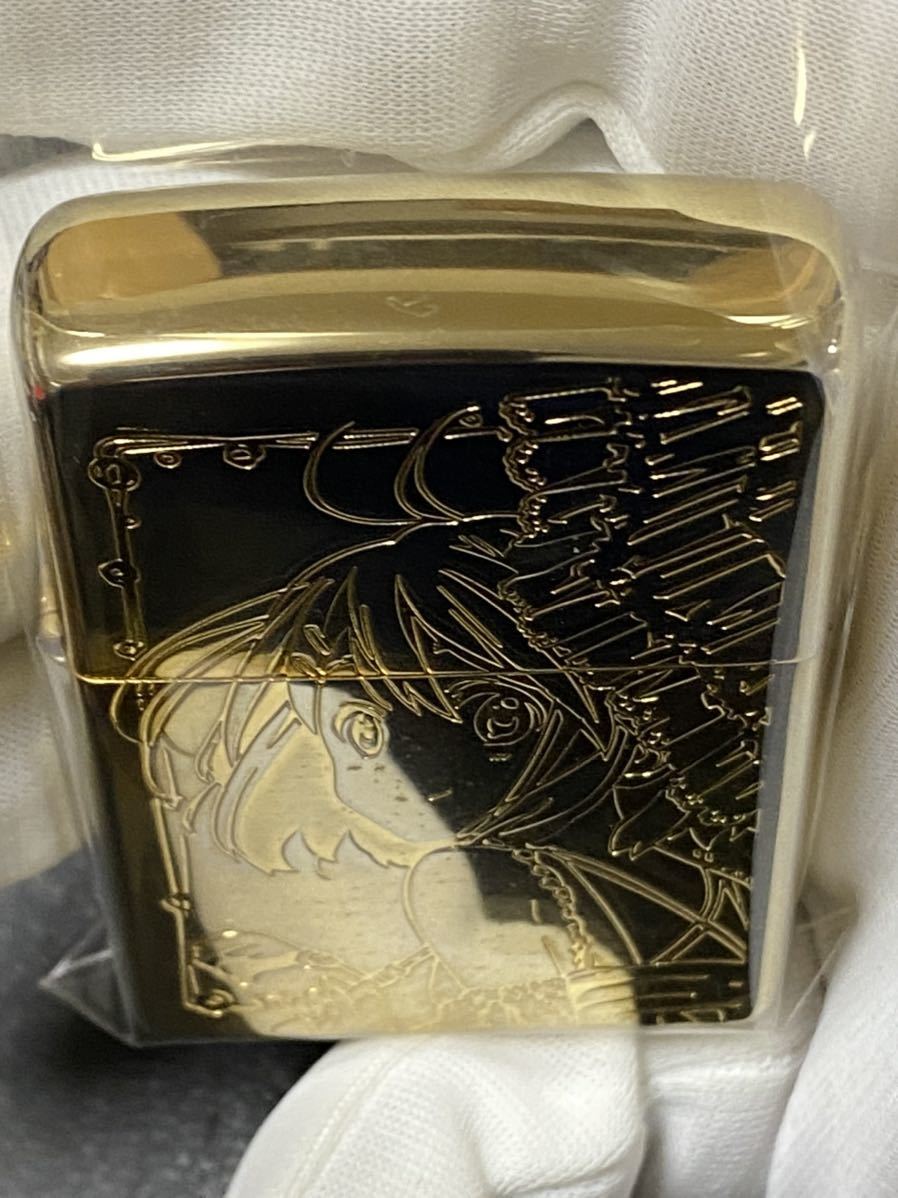 zippo けいおん ゴールド バージョン 限定品 希少モデル 2012年製 平沢 唯 かきふらい ゴールドインナー 2012年製_画像4