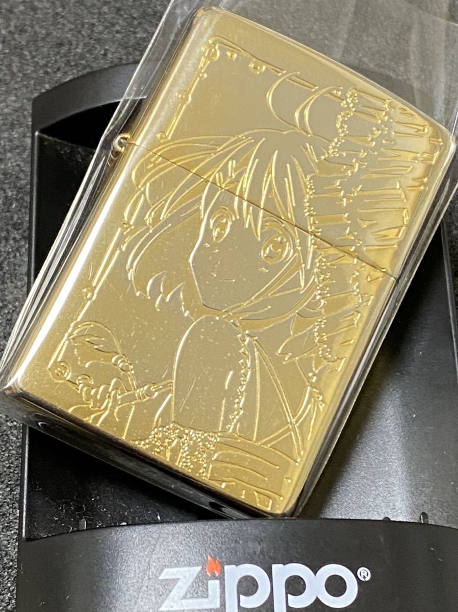 zippo けいおん ゴールド バージョン 限定品 希少モデル 2012年製 平沢 唯 かきふらい ゴールドインナー 2012年製_画像1