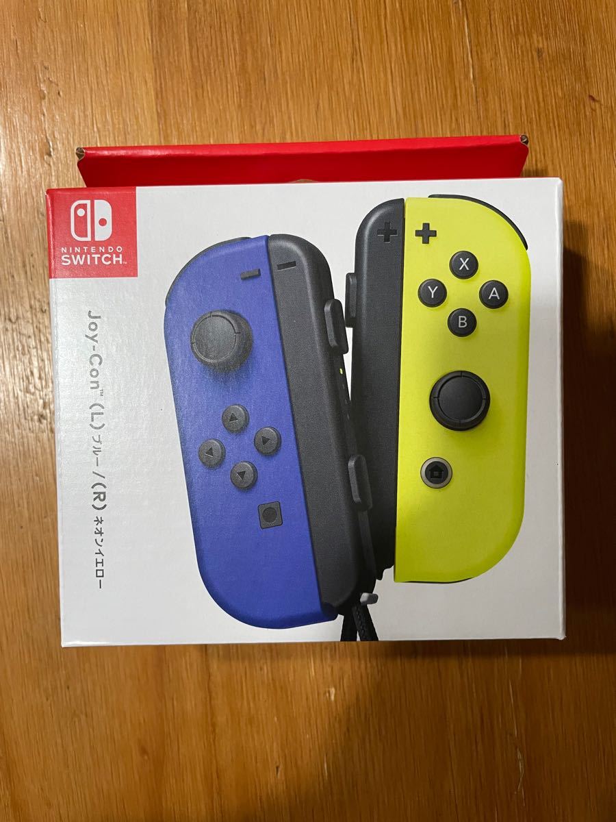 WEB限定カラー Switch ジョイコン ブルー/ネオンイエロー Joy-Con