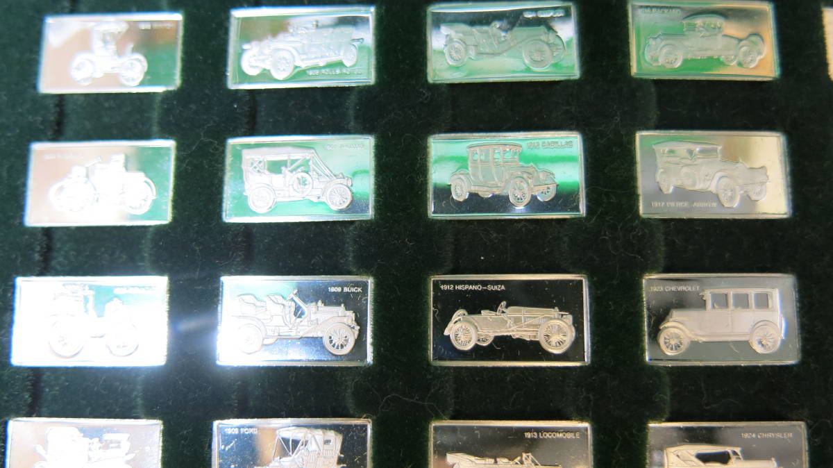 GOL☆フランクリンミント社製 偉大なる自動車100種 純銀製 GOL☆フランクリンミント社製 偉大なる自動車100種 純銀製