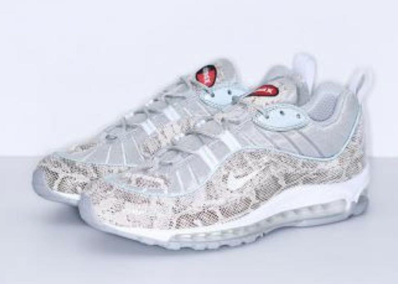 気質アップ】【気質アップ】nike Air Max 98 Supreme スネーク