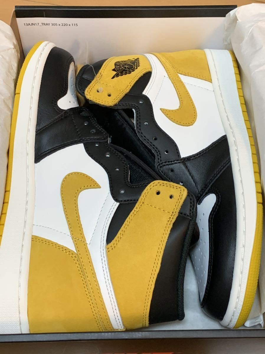 新品未試着】国内正規品 NIKE AIR JORDAN 1 RETRO HIGH OG YELLOW