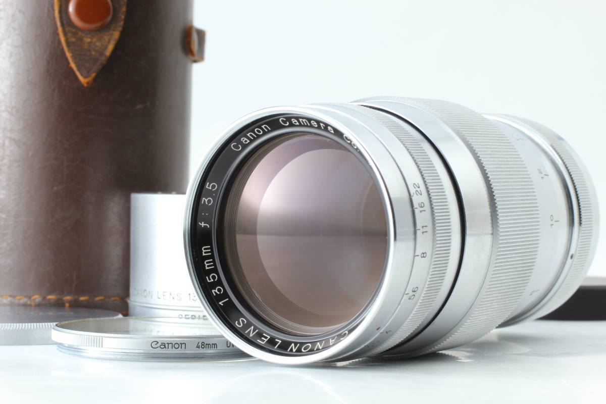の定番から人気の限定 【美品】Canon Lens 135mm F3.5 L Leica L Mount キヤノン ライカ MC58557-761@fL