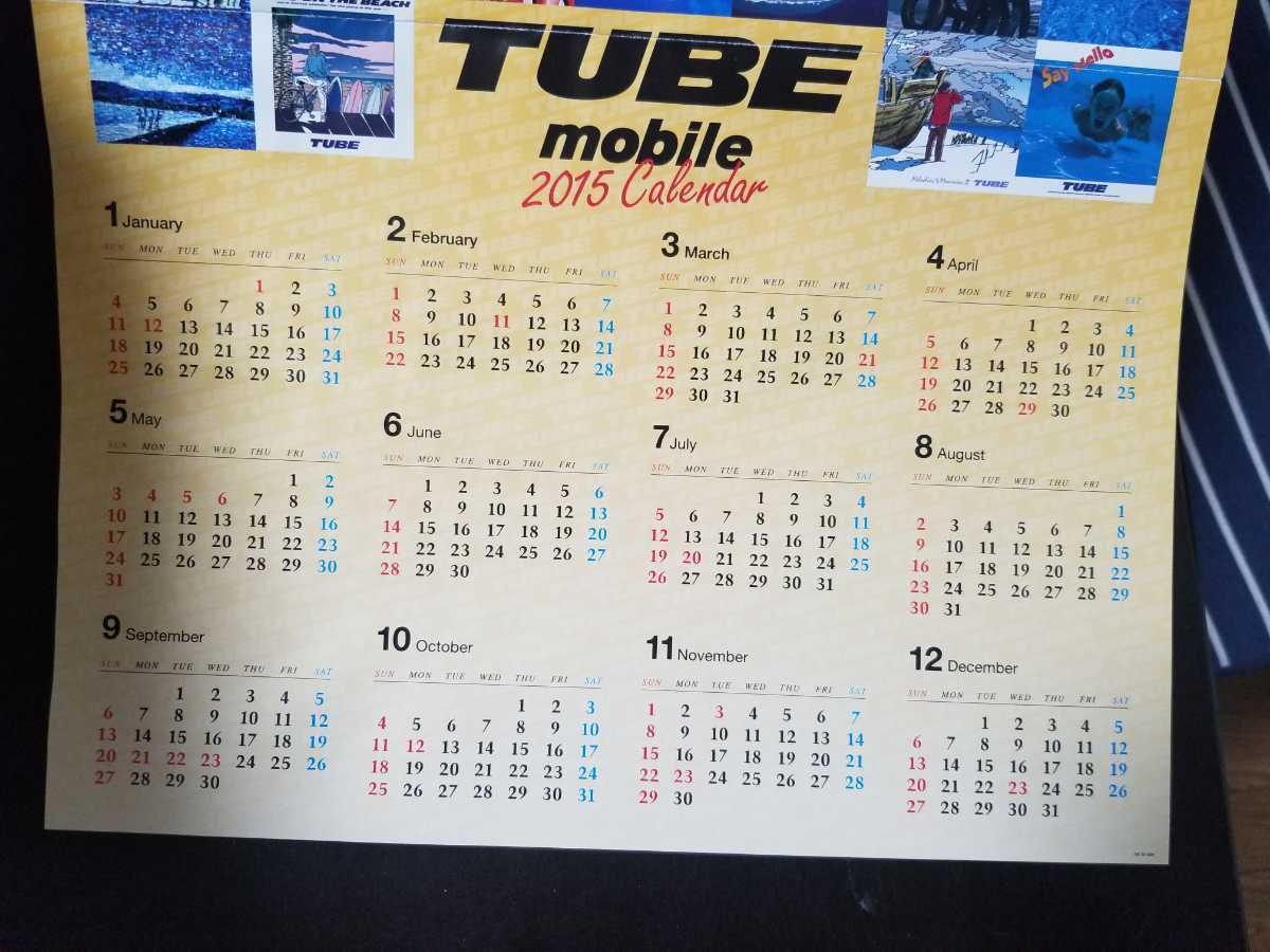 訳あり TUBE 限定グッズ 30周年ポスターカレンダー2015年版 A3サイズ(TUBE)｜売買されたオークション情報、yahooの商品情報をアーカイブ公開  - オークファン（aucfan.com）