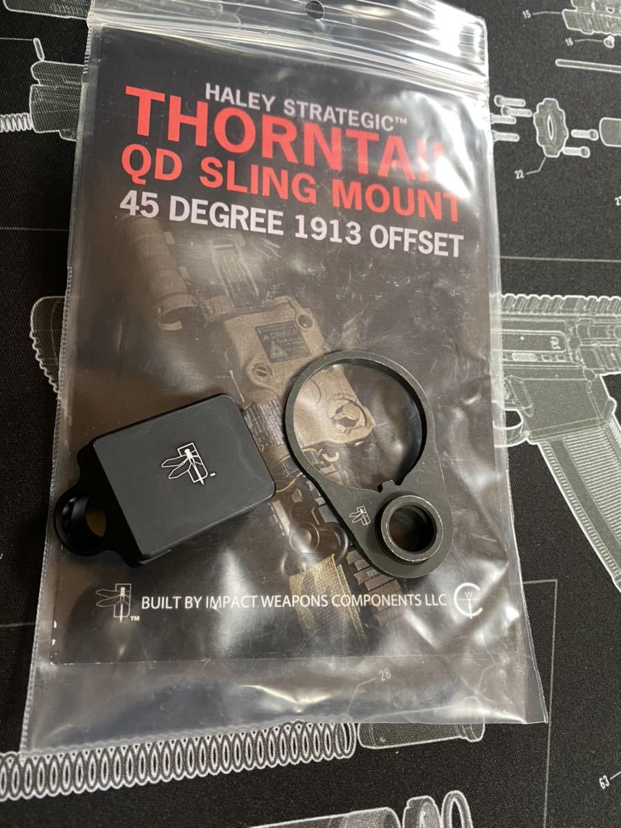 実物 新品 HALEY STRATEGIC THORNTAIL QD SLING MOUNT セット | web