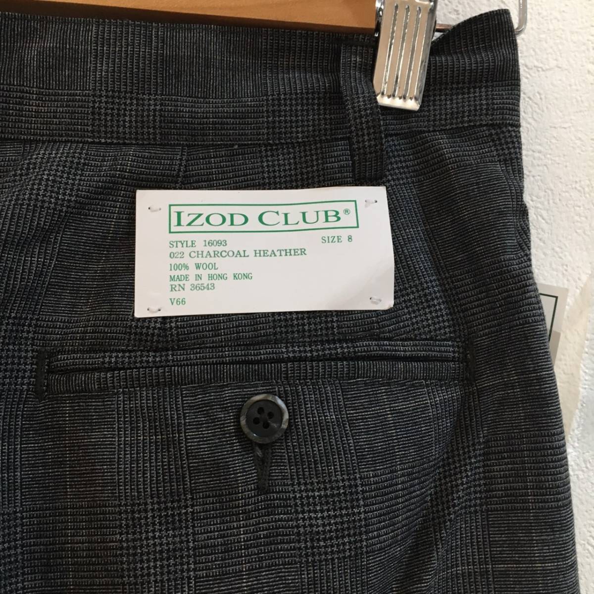 新品タグ付き★IZOD CLUB 8サイズ アメリカ古着 アメリカン レディース ウェスト:約70cm パンツ ボトムス ズボン_画像6