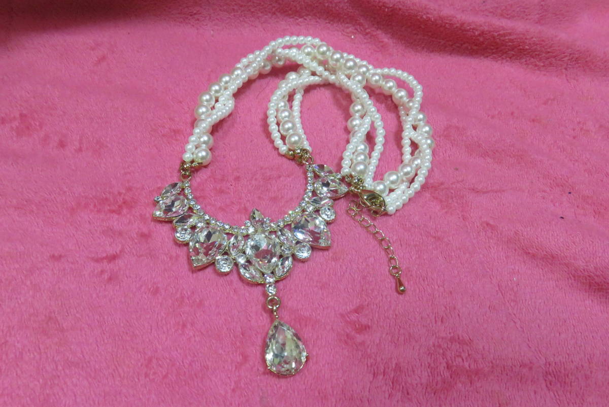 V7256 necklace pearl pearl gorgeous 