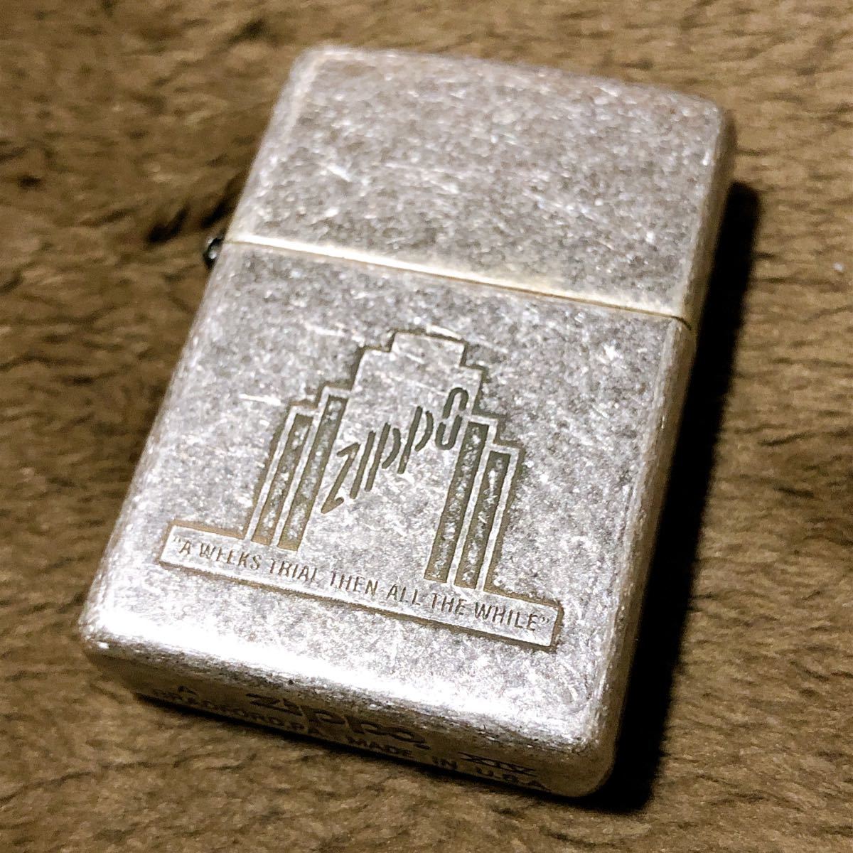 A Weeks Trial Then All The While zippo ジッポ